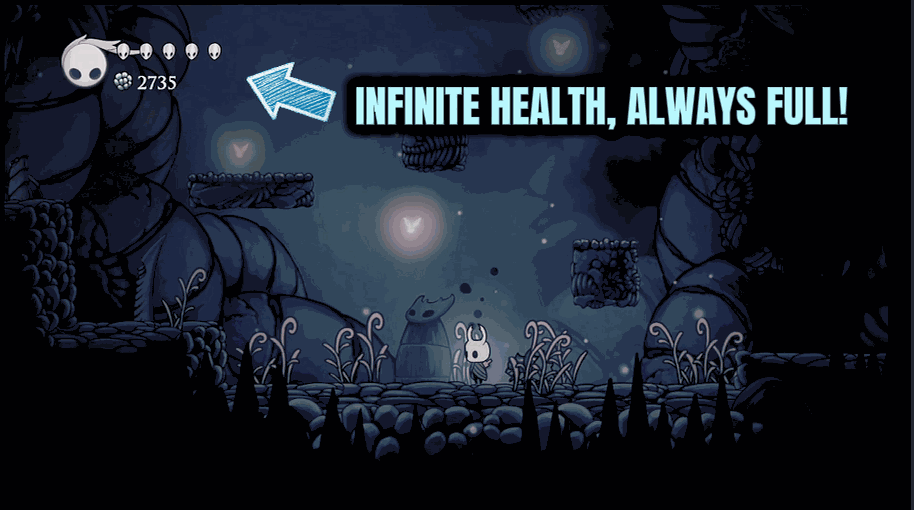 Hollow Knight — Unkillable (Infinite Health) (screenshot 3)